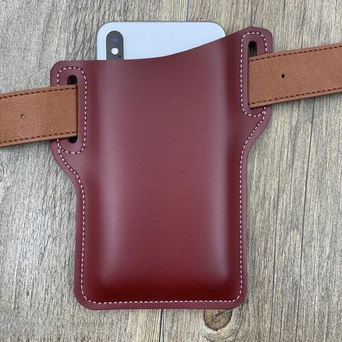 Leather Cell Phone Holster Case
