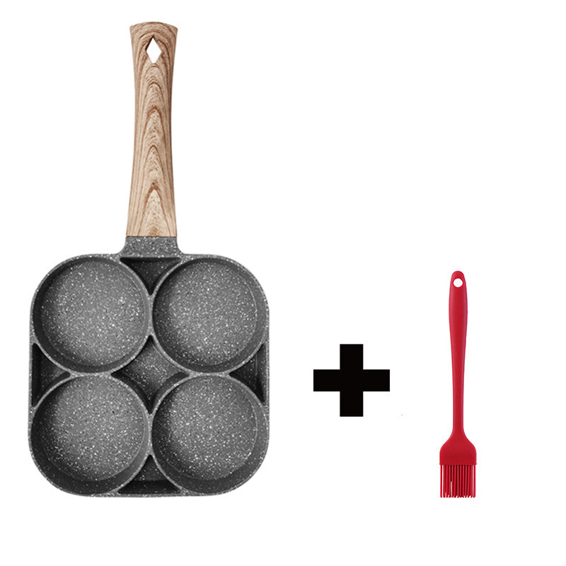 Multi Functional 4 Hole Non Stick Frying Pan