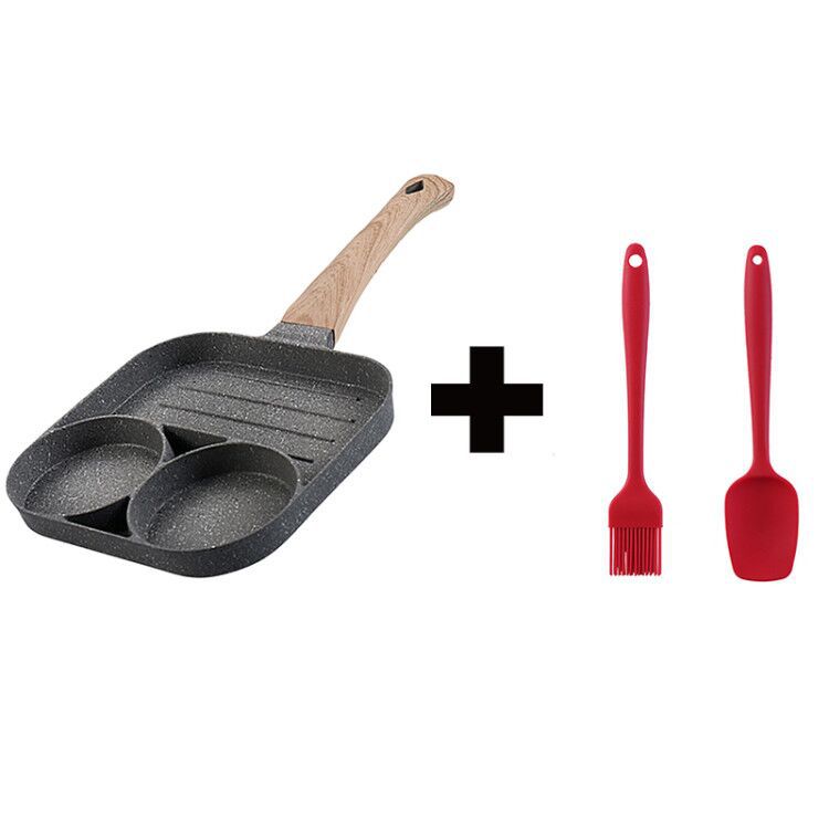 Multi Functional 4 Hole Non Stick Frying Pan