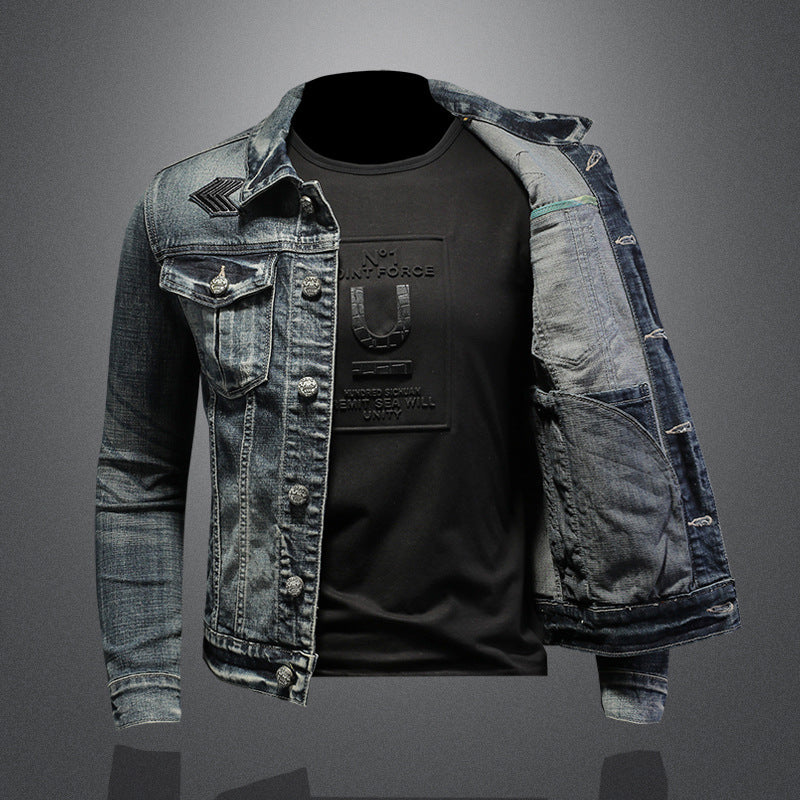 Stretch Denim Jacket