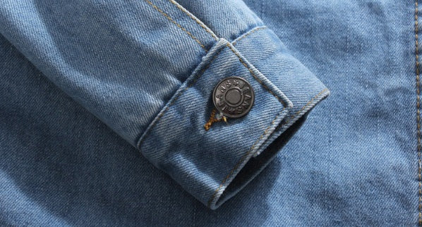 Stamped Denim Jacket