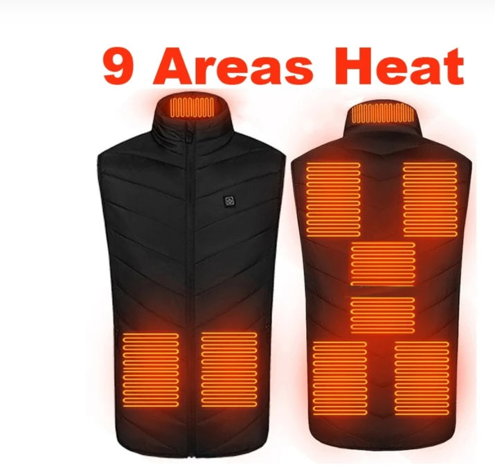 Heated Vest Smart Electric Heating Waistcoat Winter