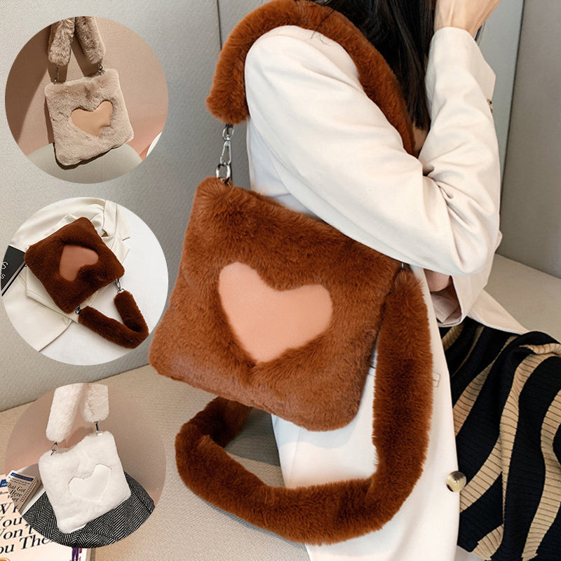 Valentines Love Plush Shoulder Bags