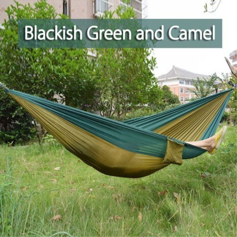 Backpacking Hammock - Portable Nylon Parachute Bag for Outdoor Activities