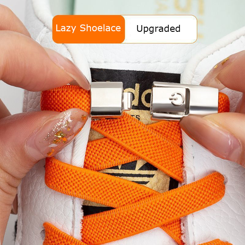 Press Lock Shoelaces Without Ties