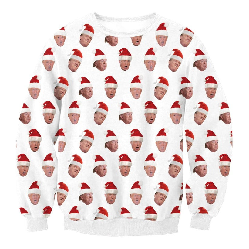 Ugly Christmas Santa Elf Sweaters and Tops