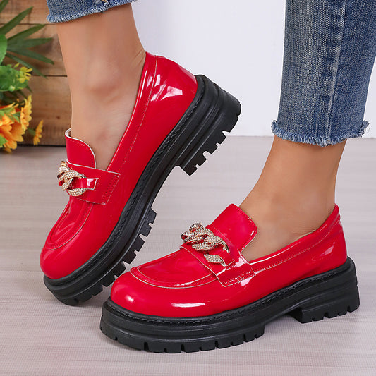 Retro Casual British Style Leather Shoes