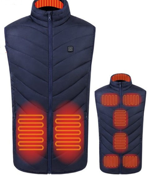 Heated Vest Smart Electric Heating Waistcoat Winter