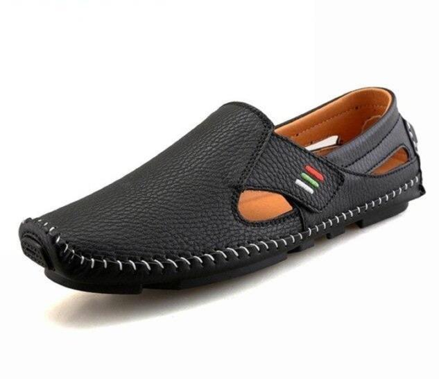 Peas Lazy Leather Shoes