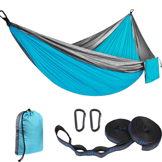 Parachute Cloth Hammock Outdoor 210T Nylon Camping Double