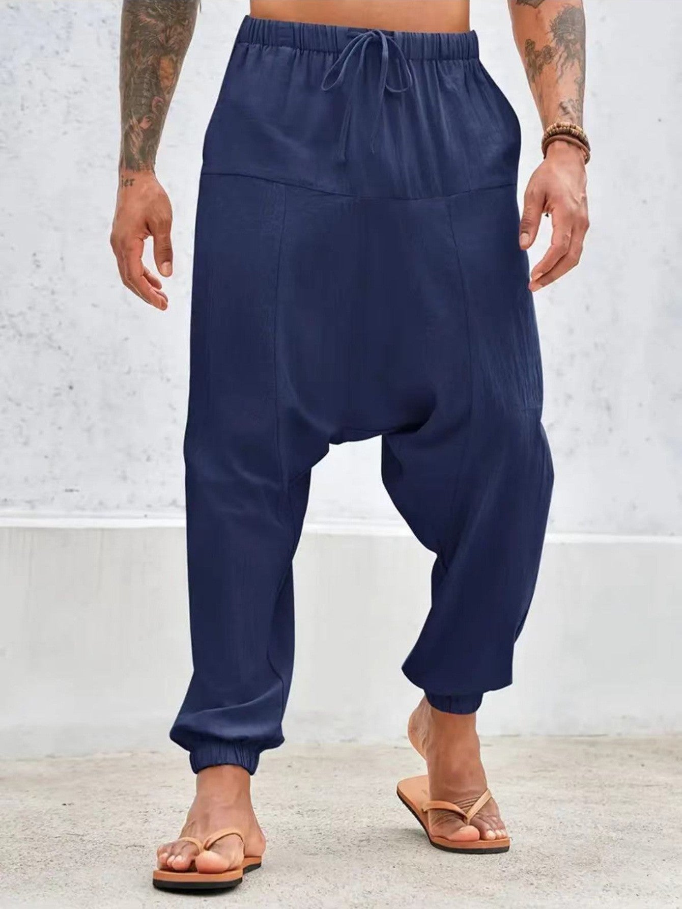Breathable Cuffed Beach Pants