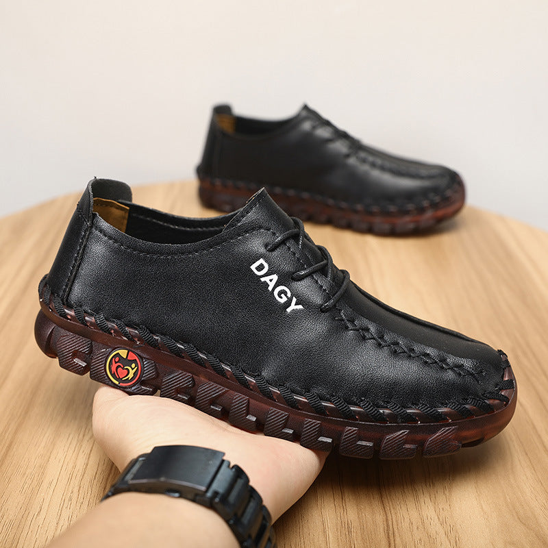 Leather New Designs Soft Loafers Shoes