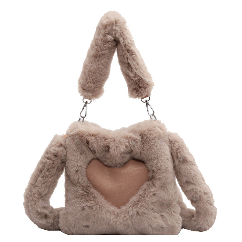 Valentines Love Plush Shoulder Bags