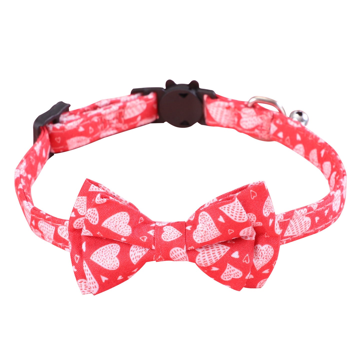 Valentines Day Cat and Dog Leash Bow Tie