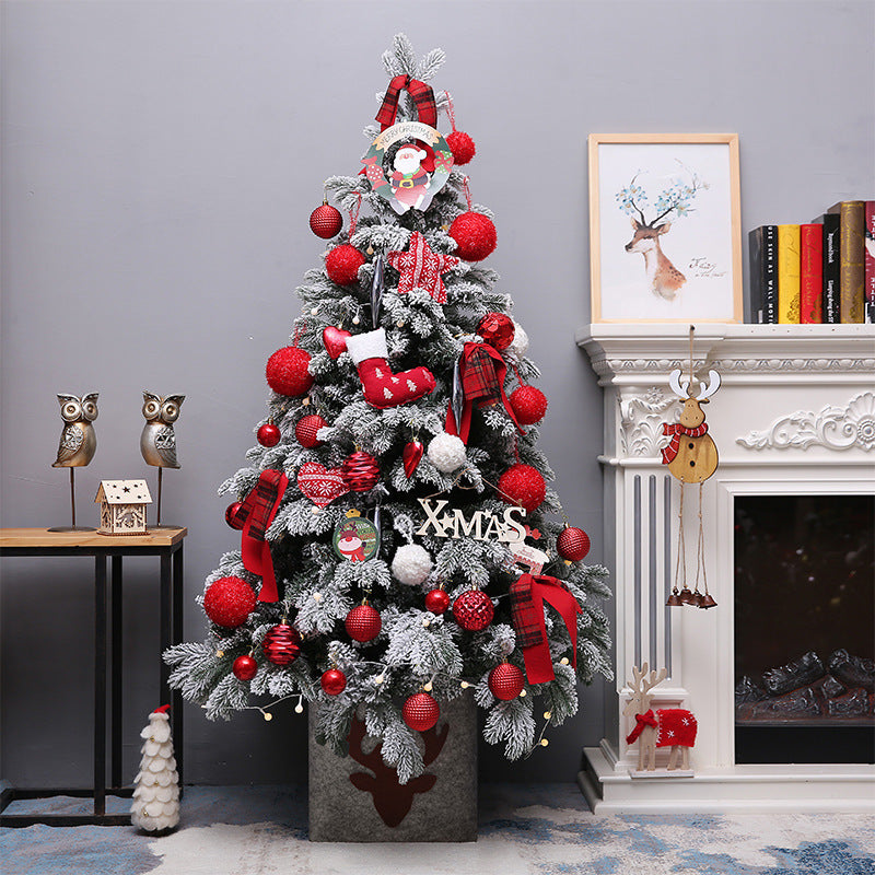 1.5M Snow Christmas Tree Package Decoration