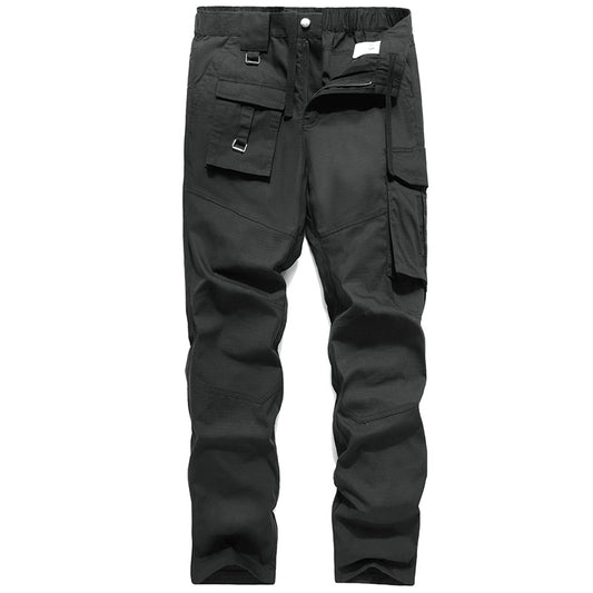 Outdoor Quick-Dry Cargo Military Pant Solid Color Jogger