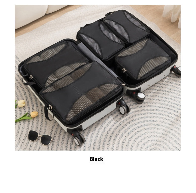 Travel Compressed Set Luggage Organizing Folders Large Capacity Business Trip Storage Bag