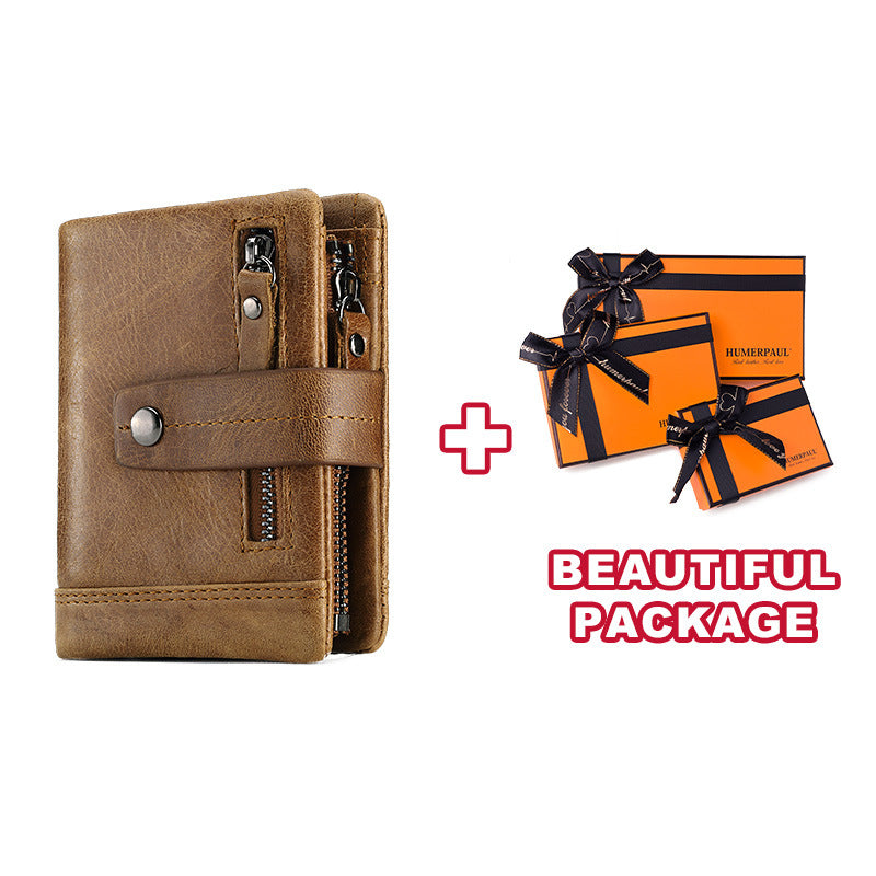 Antimagnetic Multicolor European And American Wallet