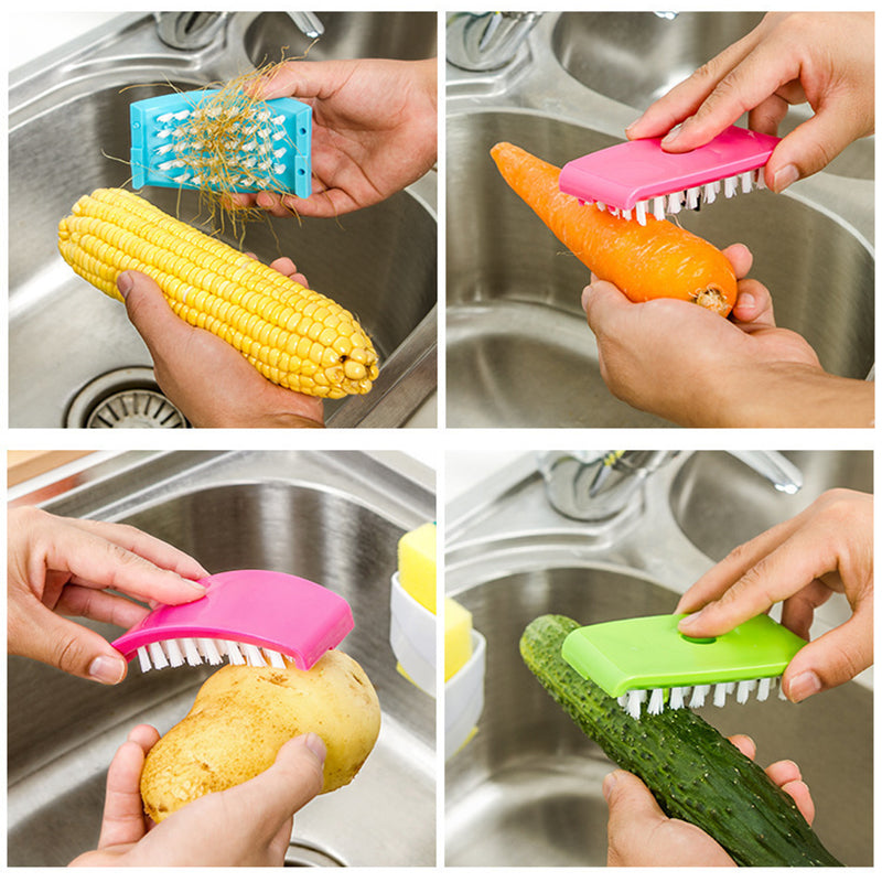 Utensil Cleaning Brush With Suction Cup