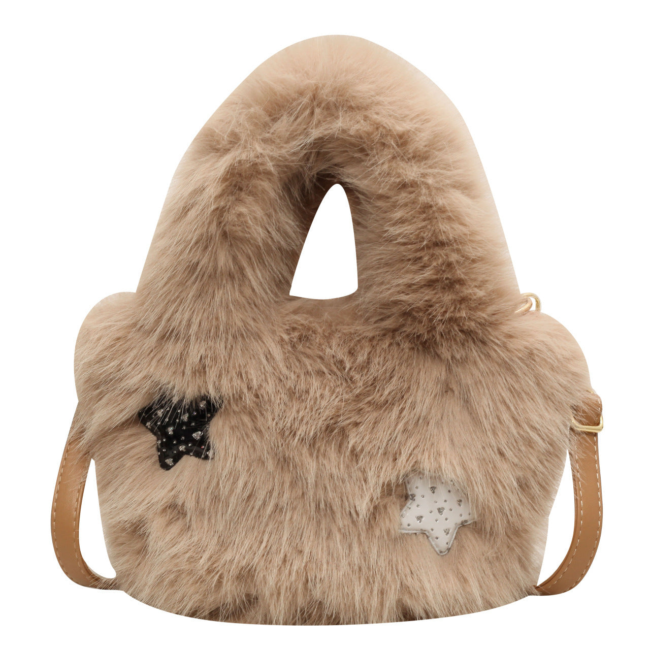 Fall Winter Fashion Plush One-shoulder Crossbody Bag