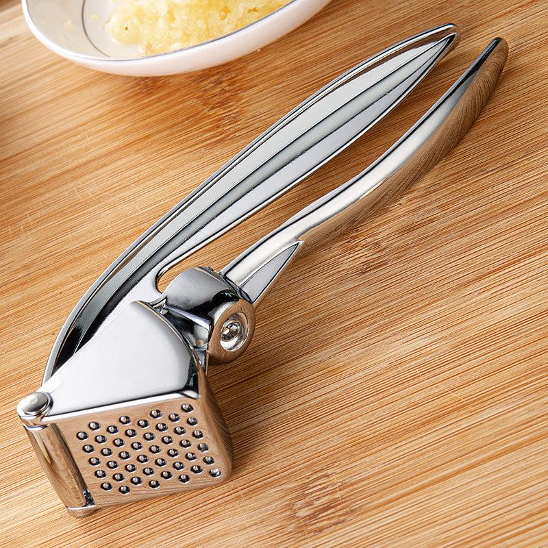 Stainless Steel Manual Garlic Press