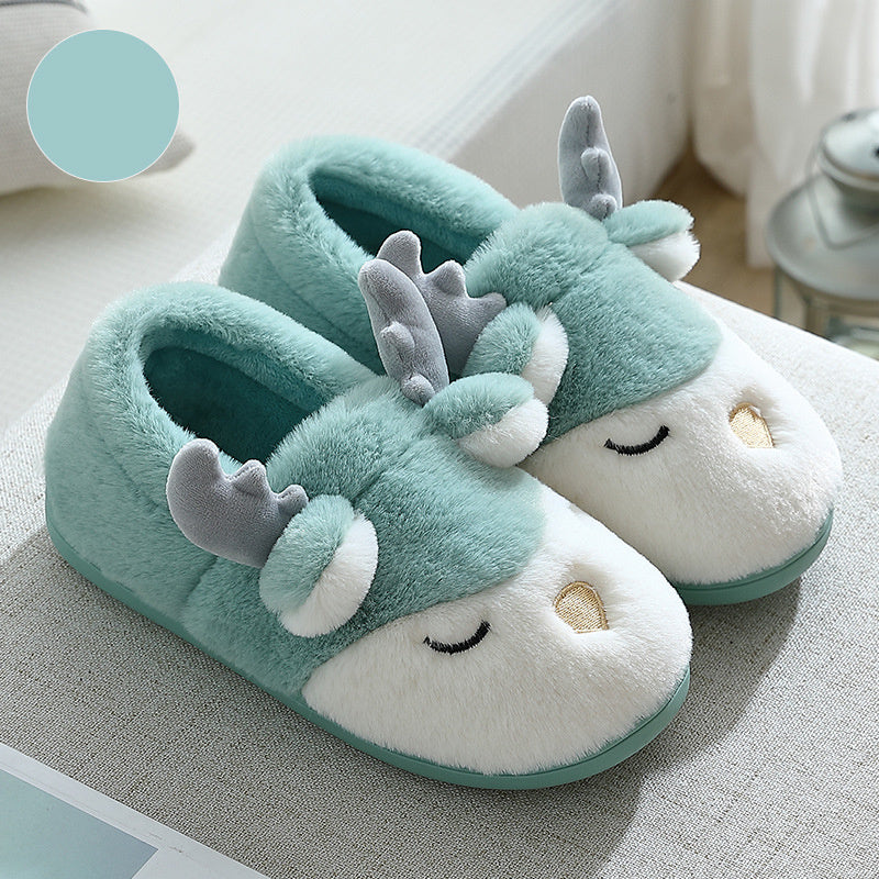 Christmas Elk Non-Slip Slippers