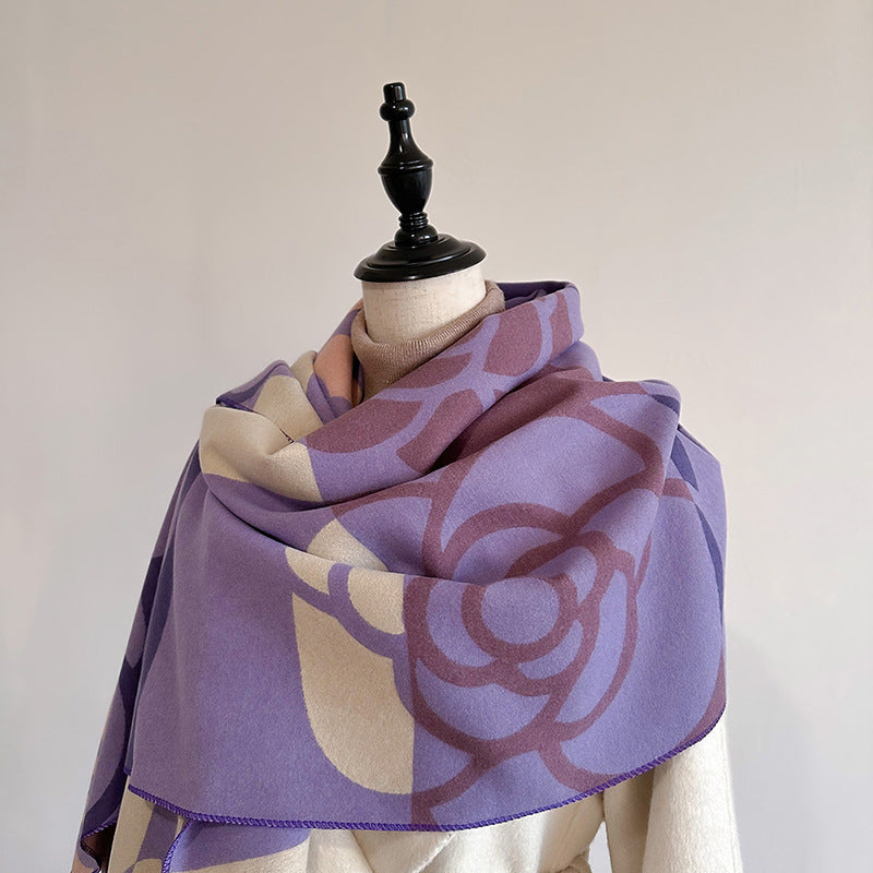 Dual-Use Warm Scarf Winter Cloak