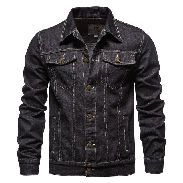Casual Blue Denim Jackets