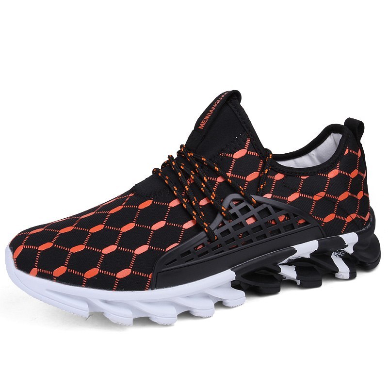 Men's Sport Sneakers Men Comfortable Sports Outdoor Running Shoes Newest Male Breathable Footwear for Men Lace-Up