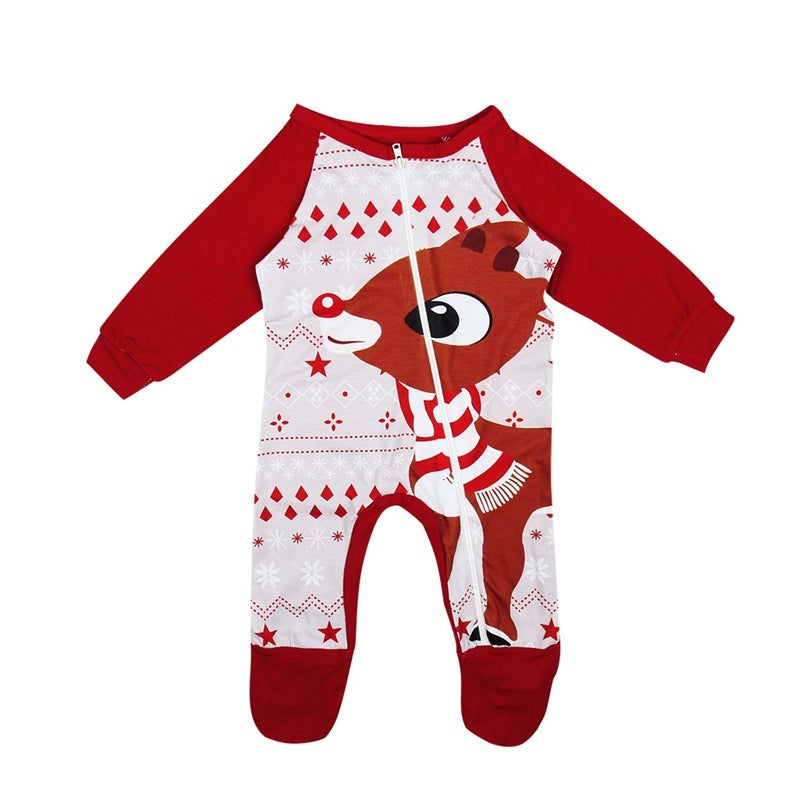 Christmas Family Matching Pajamas Sleepwear Set