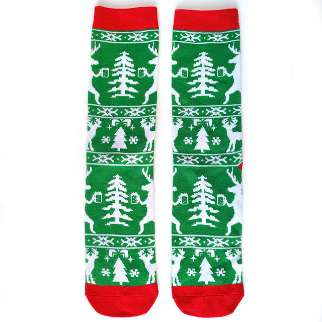 New Christmas Men Socks New Year Funny Christmas Tree