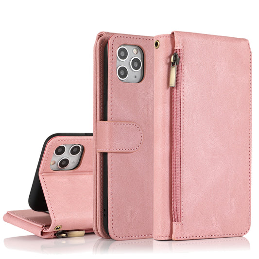 iPHONE Leather Wallet Protective Case