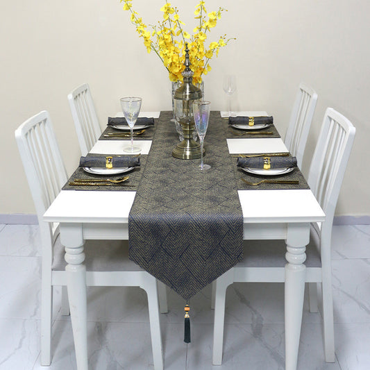 Modern Minimalist Table Runner Mat Set