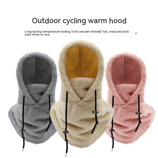 Winter Outdoor Wind Proof Cover Cap