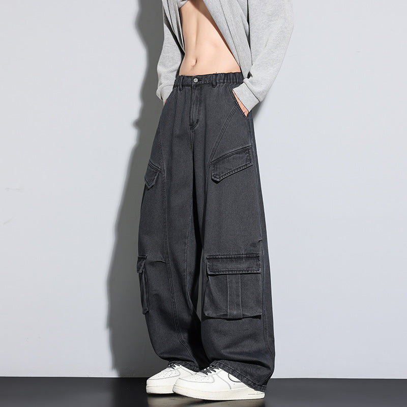 Vintage Plus Size Straight Pants