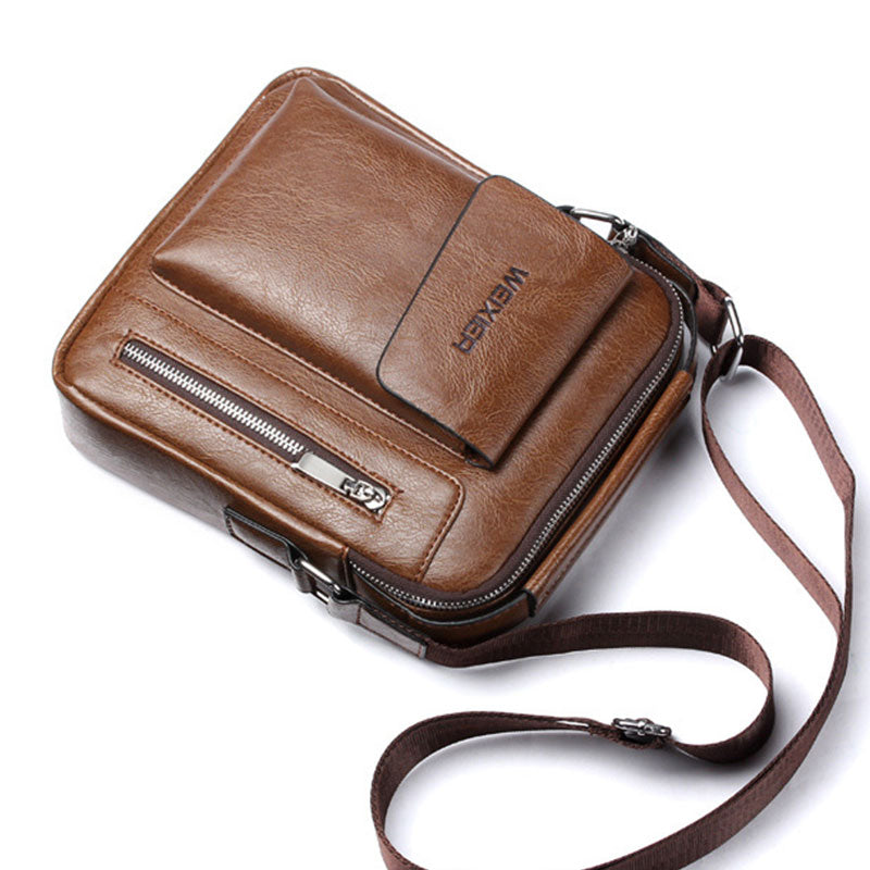 Casual Vintage Leather Shoulder Bag