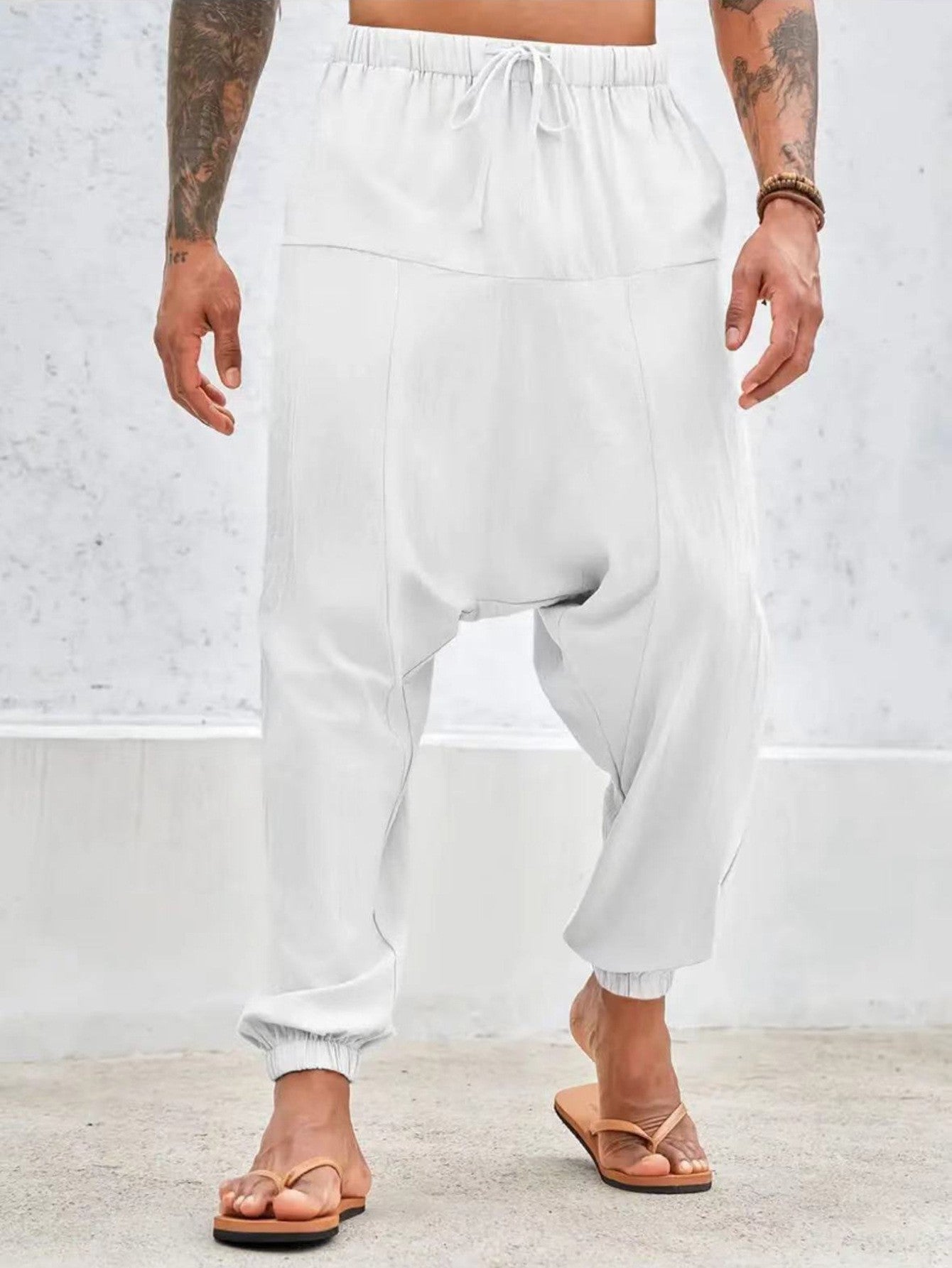 Breathable Cuffed Beach Pants