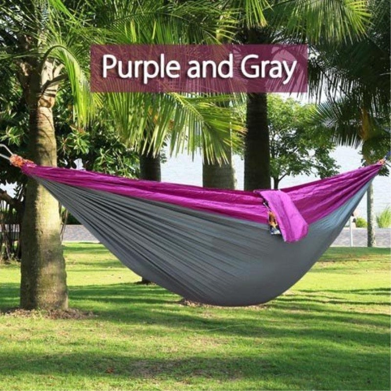 Backpacking Hammock - Portable Nylon Parachute Bag for Outdoor Activities