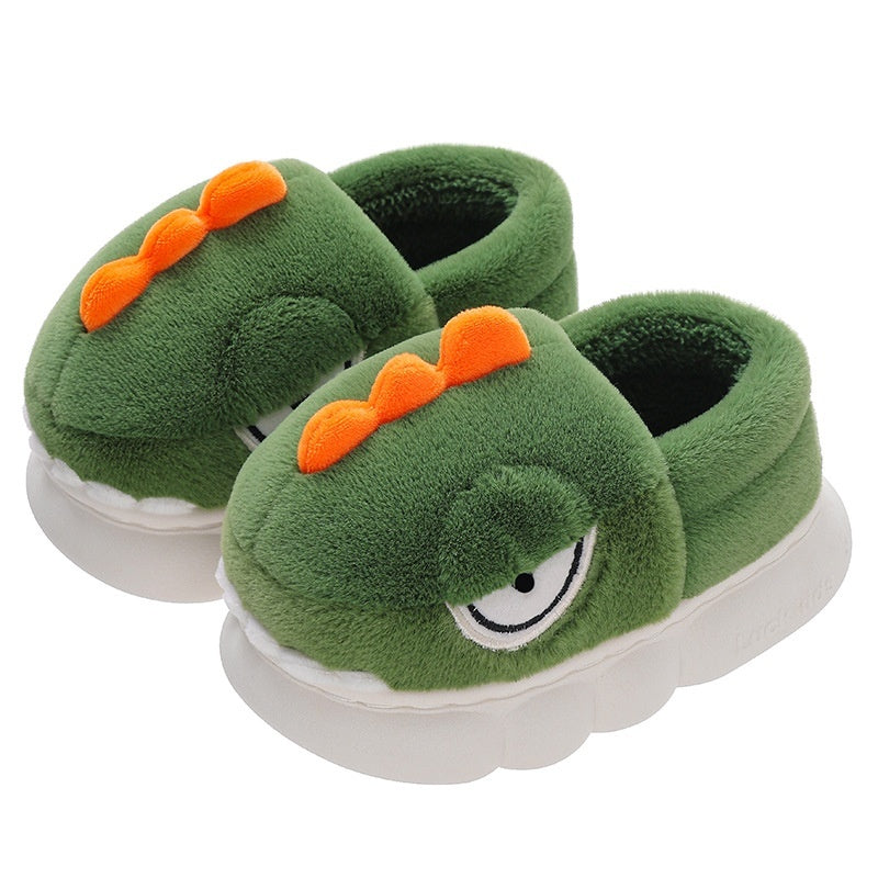 Children Cotton Slippers Boys Winter Girls Cute Child