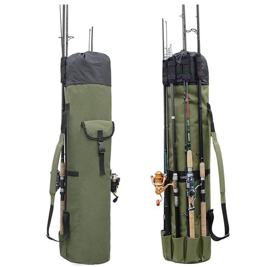 Cylinder Outdoor Multifunctional Fishing Rod Bag