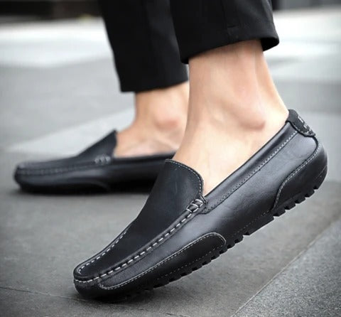 Leather Casual Cow Hide Soft Flat Shoes