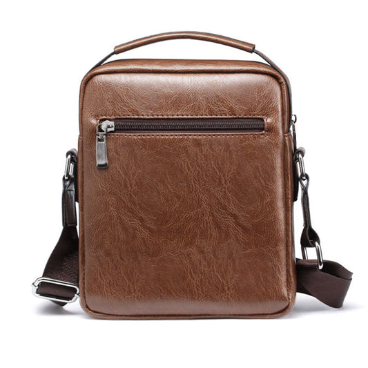 Casual Vintage Leather Shoulder Bag