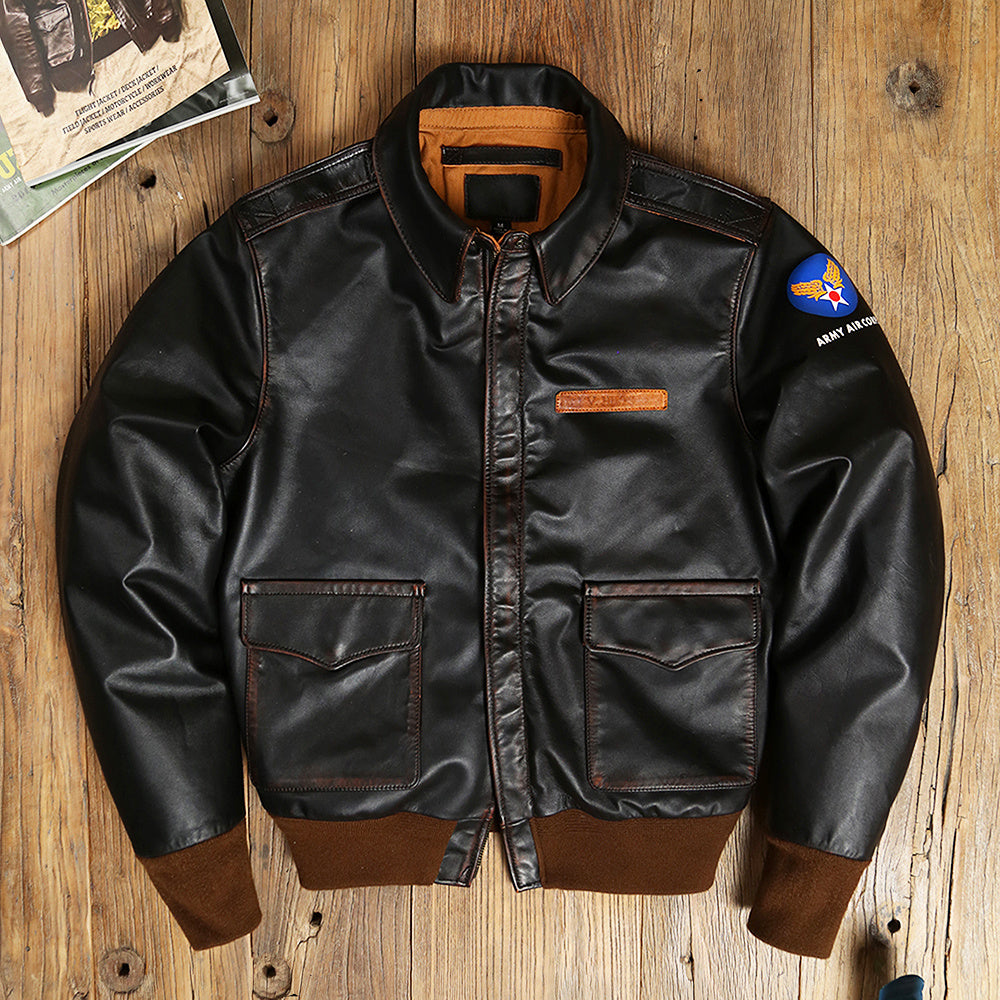 American Casual Biker Leather Jacket