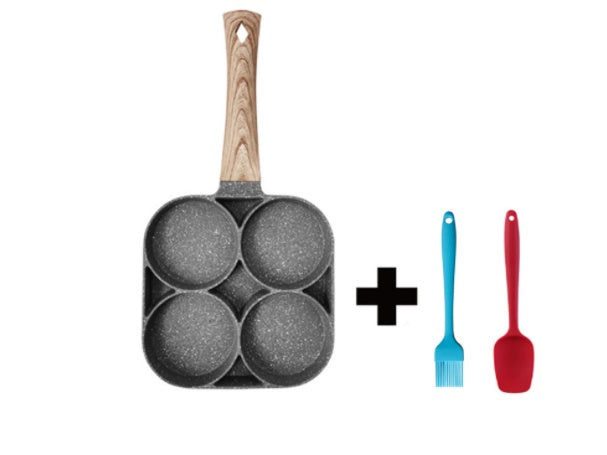 Multi Functional 4 Hole Non Stick Frying Pan