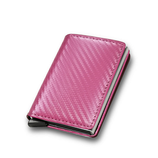RFID Carbon Fiber Aluminum Alloy Wallet