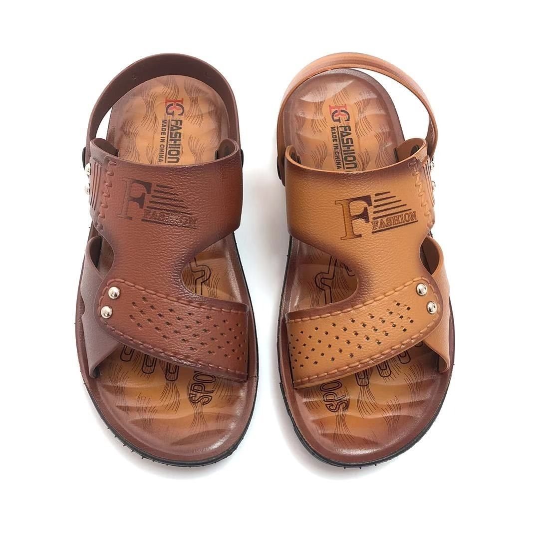 Korean Style Beach Fashion Breathable Oil Injection Men's Sandals