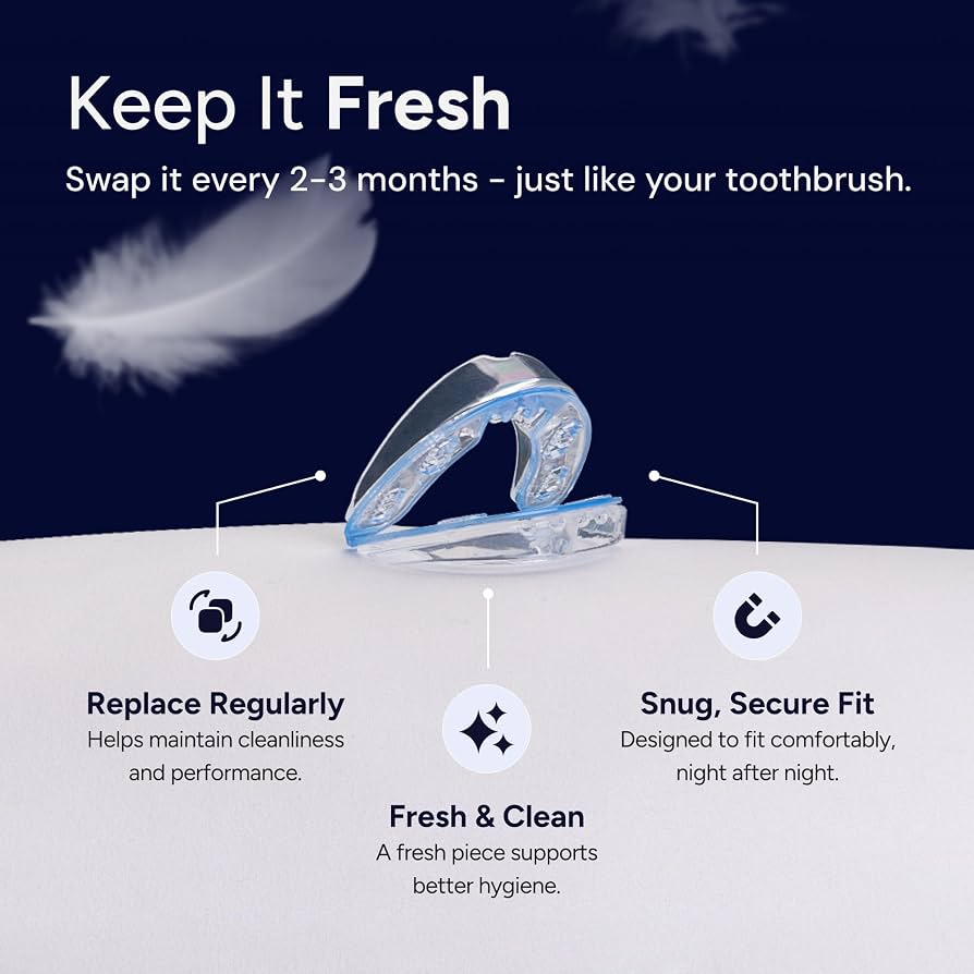 QuietLab Pro Anti-Snoring Mouthpiece – Adjustable Night Guard for Snoring Relief, No-Boil Custom Fit, Orthodontist-Designed, BPA-Free Medical Grade Material