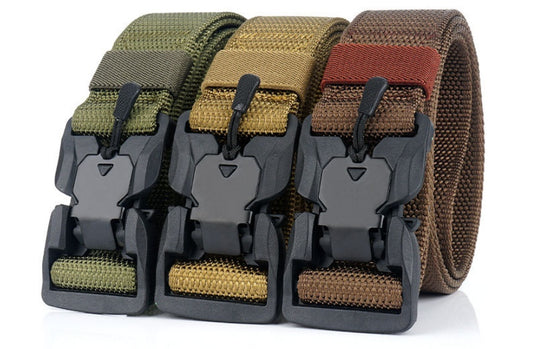 Outdoor Hunting Military Equipment Combat Tactical Belts for US Army Training Nylon Metal Buckle