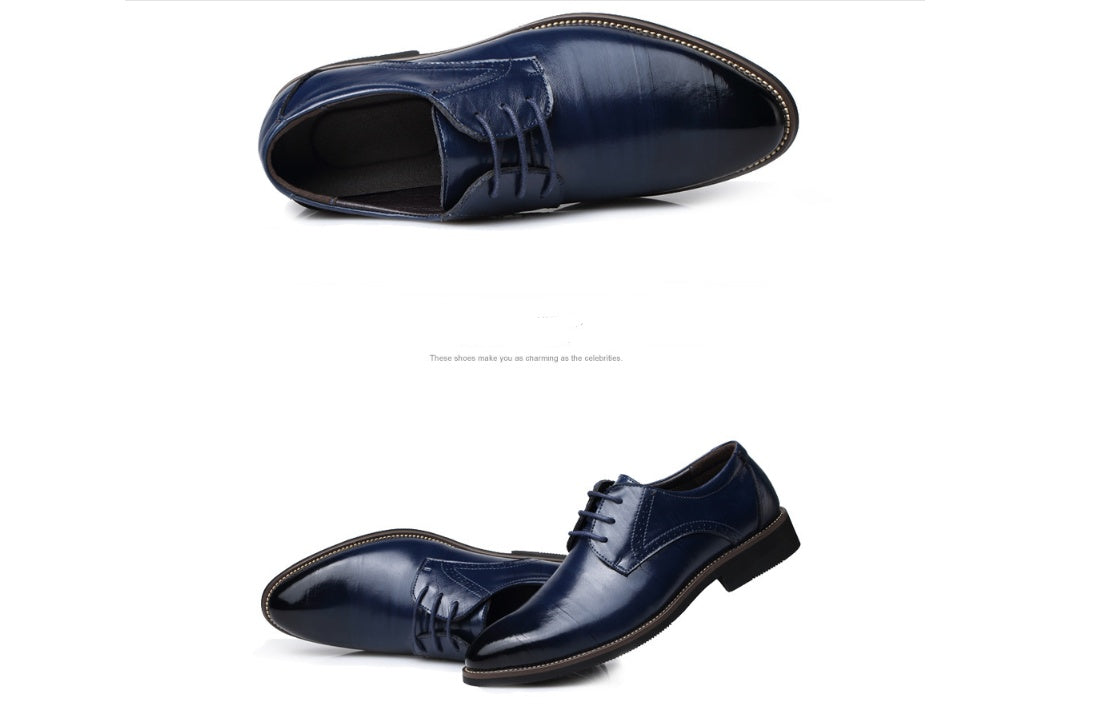 Men's Leather Business Dress Shoes