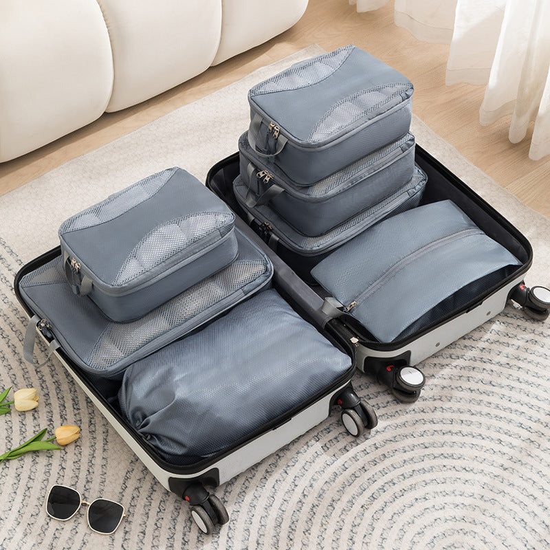 Travel Compressed Set Luggage Organizing Folders Large Capacity Business Trip Storage Bag